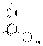 structure of CAS# 37677-93-3, 1,3-Bis(4-hydroxyphenyl)adamantane