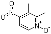 CAS # 37699-43-7, 4-Nitro-2,3-lutidine-N-oxide