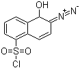 CAS 登录号：3770-97-6, 2-重氮-1-萘酚-5-磺酰氯, 2.1.5 磺酰氯, 215 磺酰氯