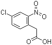 structure of CAS# 37777-71-2, 4-Chloro-2-nitrophenylacetic acid