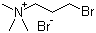structure of CAS# 3779-42-8, (3-Bromopropyl)trimethylammonium bromide