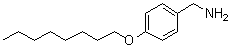 CAS # 37806-64-7, 4-(Octyloxy)benzenemethanamine, 4-(Octyloxy)benzylamine