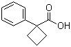 structure of CAS# 37828-19-6, 1-苯基环丁基甲酸