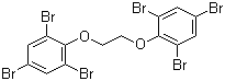 structure of CAS# 37853-59-1, 1,2-双(2,4,6-三溴苯氧基)乙烷