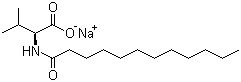 CAS # 37869-33-3, Sodium N-dodecanoyl-L-valinate, N-Dodecanoyl-L-valine monosodium salt