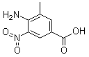 structure of CAS# 37901-94-3, 4-氨基-5-甲基-3-硝基苯甲酸