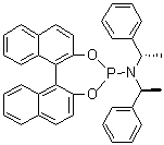 structure of CAS# 380230-02-4, N,N-双[(1S)-1-苯基乙基]-联萘并[2,1-d:1',2'-f][1,3,2]二氧磷杂七环-4-胺