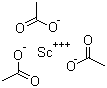 structure of CAS# 3804-23-7, Scandium acetate