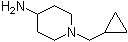 structure of CAS# 380424-59-9, 1-(Cyclopropylmethyl)-4-piperidinamine