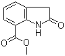 structure of CAS# 380427-39-4, 2-吲哚酮-7-羧酸甲酯