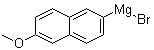structure of CAS# 38046-82-1, (6-Methoxy-2-naphthyl)magnesium bromide