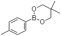 structure of CAS# 380481-66-3, 4-甲基苯硼酸新戊二醇酯