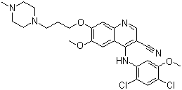 CAS # 380843-75-4, Bosutinib, 4-[(2,4-Dichloro-5-methoxyphenyl)amino]-6-methoxy-7-[3-(4-methyl-1-piperazinyl)propoxy]-3-quinolinecarbonitrile