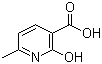 structure of CAS# 38116-61-9, 2-Hydroxy-6-methylpyridine-3-carboxylic acid