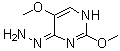 CAS 登录号：381666-22-4, 2,5-二甲氧基-4(1H)-嘧啶酮腙