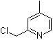 structure of CAS# 38198-16-2, 2-(氯甲基)-4-甲基吡啶