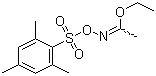 structure of CAS# 38202-27-6, O-(2,4,6-三甲基苯磺酰基)乙酰羟肟酸乙酯