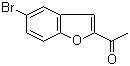 structure of CAS# 38220-75-6, 2-Acetyl-5-bromobenzo[b]furan