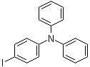 structure of CAS# 38257-52-2, 4-Iodo-N,N-diphenyl-benzenamine