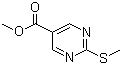 structure of CAS# 38275-41-1, 2-巯甲基嘧啶-5-羧酸甲酯