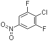 structure of CAS# 3828-41-9, 4-氯-3,5-二氟硝基苯