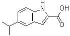 structure of CAS# 383132-39-6, 5-Isopropyl-2-indolecarboxylic acid