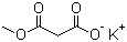 structure of CAS# 38330-80-2, Potassium 3-methoxy-3-oxopropanoate