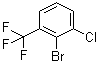 structure of CAS# 384-16-7, 2-溴-3-氯-alpha,alpha,alpha-三氟甲苯