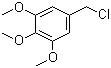 structure of CAS# 3840-30-0, 3,4,5-Trimethoxybenzyl chloride