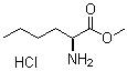 structure of CAS# 3844-54-0, L-正亮氨酸甲酯盐酸盐