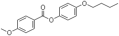CAS 登录号：38454-22-7, 4-甲氧基苯甲酸 4-丁氧基苯酯