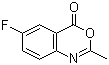 structure of CAS# 38520-78-4, 6-Fluoro-2-methyl-4H-benzo[d][1,3]oxazin-4-one