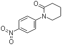 structure of CAS# 38560-30-4, 1-(4-Nitrophenyl)-2-piperidinone