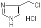 structure of CAS# 38585-61-4, 4-(Chloromethyl)-1H-imidazole hydrochloride