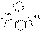 CAS 登录号：386273-25-2, 3-(5-甲基-3-苯基-4-异恶唑基)苯磺酰胺