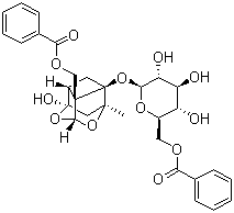 CAS 登录号：38642-49-8, 苯甲酰芍药苷