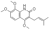 structure of CAS# 38695-41-9, 柠檬苦素