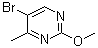 structure of CAS# 38696-23-0, 5-Bromo-2-methoxy-4-methylpyrimidine
