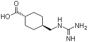 trans-4-(Guanidinomethyl)cyclohexanecarboxylic acid molecular structure (CAS 38697-86-8)
