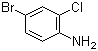 structure of CAS# 38762-41-3, 4-溴-2-氯苯胺