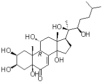 structure of CAS# 38778-30-2, Muristerone A