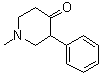 structure of CAS# 3881-28-5, 1-Methyl-3-phenyl-4-piperidinone