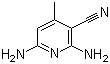 structure of CAS# 38841-52-0, 2,6-二氨基-3-氰基-4-甲基吡啶