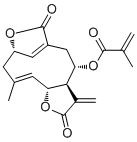 structure of CAS# 38927-54-7, 异去氧苦地胆素