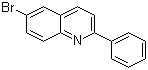 structure of CAS# 3894-25-5, 2-苯基-6-溴喹啉