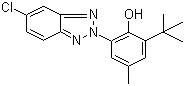 CAS # 3896-11-5, Bumetrizole, 2-(3-tert-Butyl-2-hydroxy-5-methylphenyl)-5-chloro-2H-benzotriazole, 2-(5-Chloro-2H-benzotriazol-2-yl)-6-(1,1-dimethylethyl)-4-methylphenol