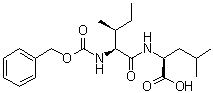 structure of CAS# 38972-95-1, N-[N-[苄氧羰基]-L-异亮氨酰]-L-亮氨酸