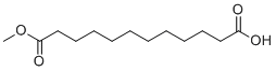 structure of CAS# 3903-40-0, Dodecanedioic Acid Monomethyl Ester