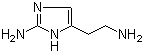 structure of CAS# 39050-13-0, 5-(2-Aminoethyl)-1H-imidazol-2-amine
