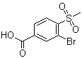 CAS # 39058-84-9, 3-Bromo-4-methylsulfonylbenzoic acid